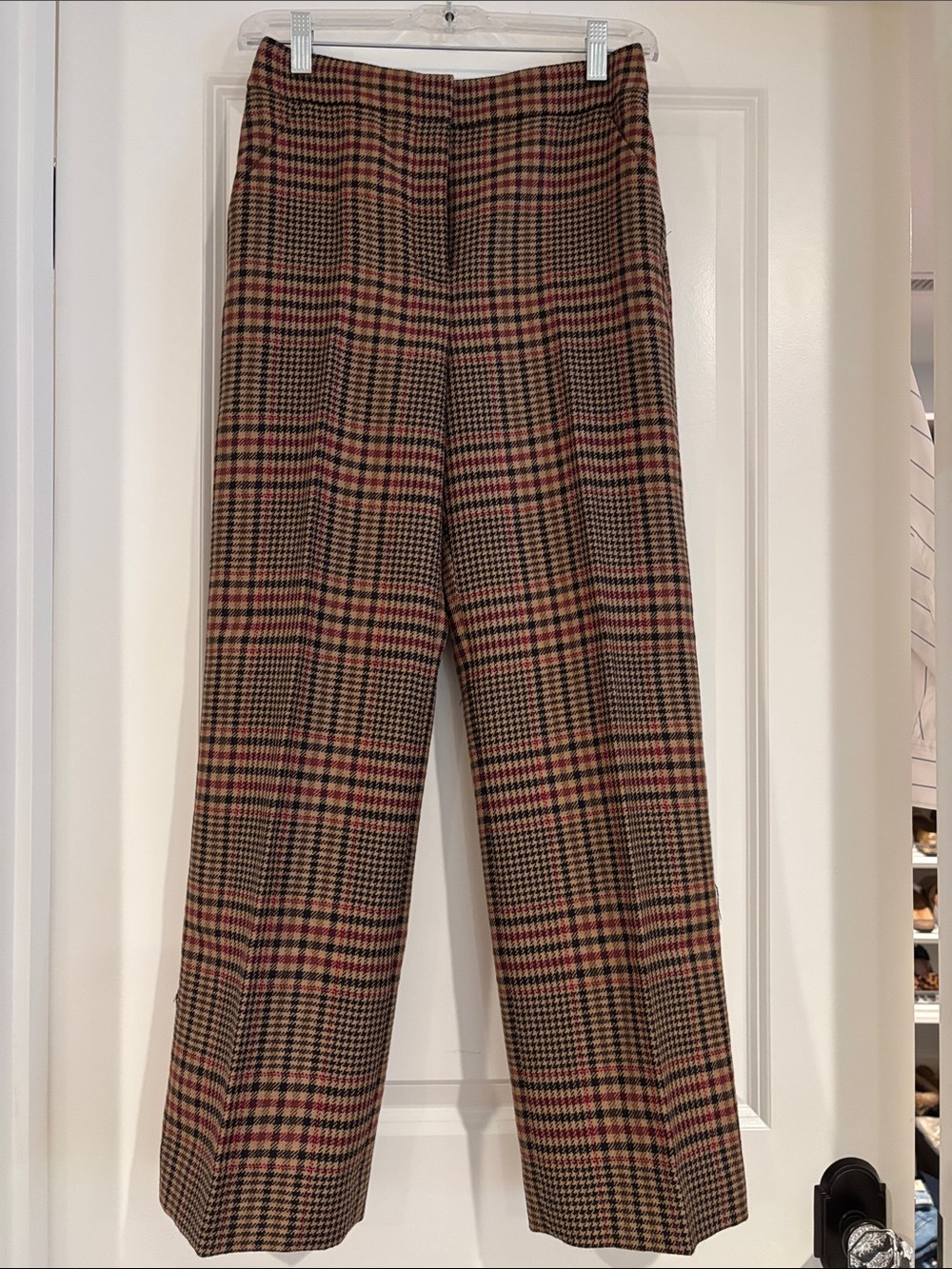 Veronica Beard Brixton Plaid Trousers